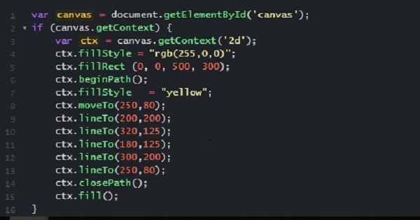 canvas html