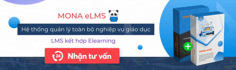 Phần mềm quản lý học tập trực tuyến Mona eLMS