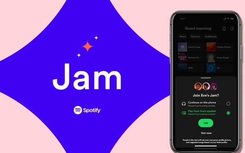 khả năng chia sẻ của spotify