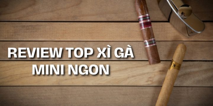 Review 7 Top Xì Gà Mini Ngon Được Ưa Chuộng Nhất Tại Việt Nam