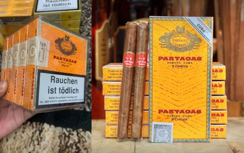 xì gà Partagas mini