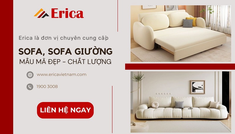 Erica Việt Nam - Cửa hàng bán sofa giường uy tín