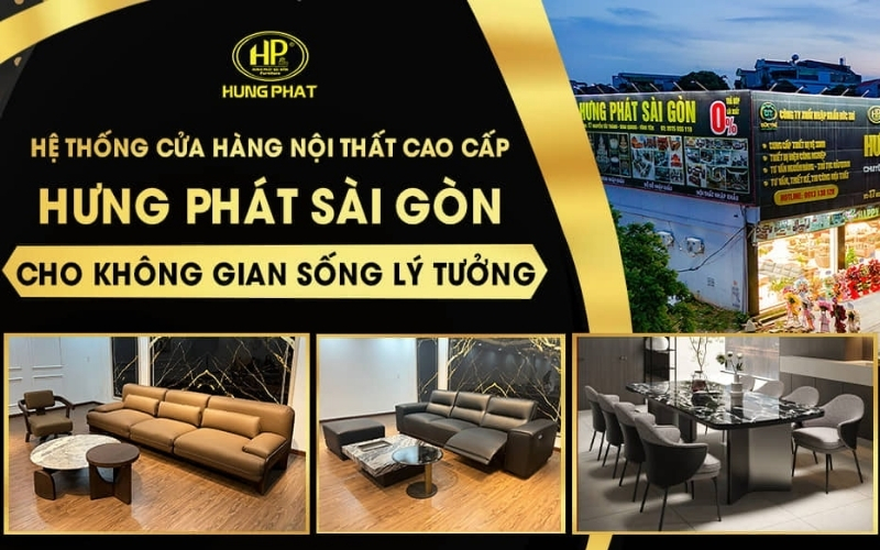 cửa hàng nội thất Hưng Phát Sài Gòn